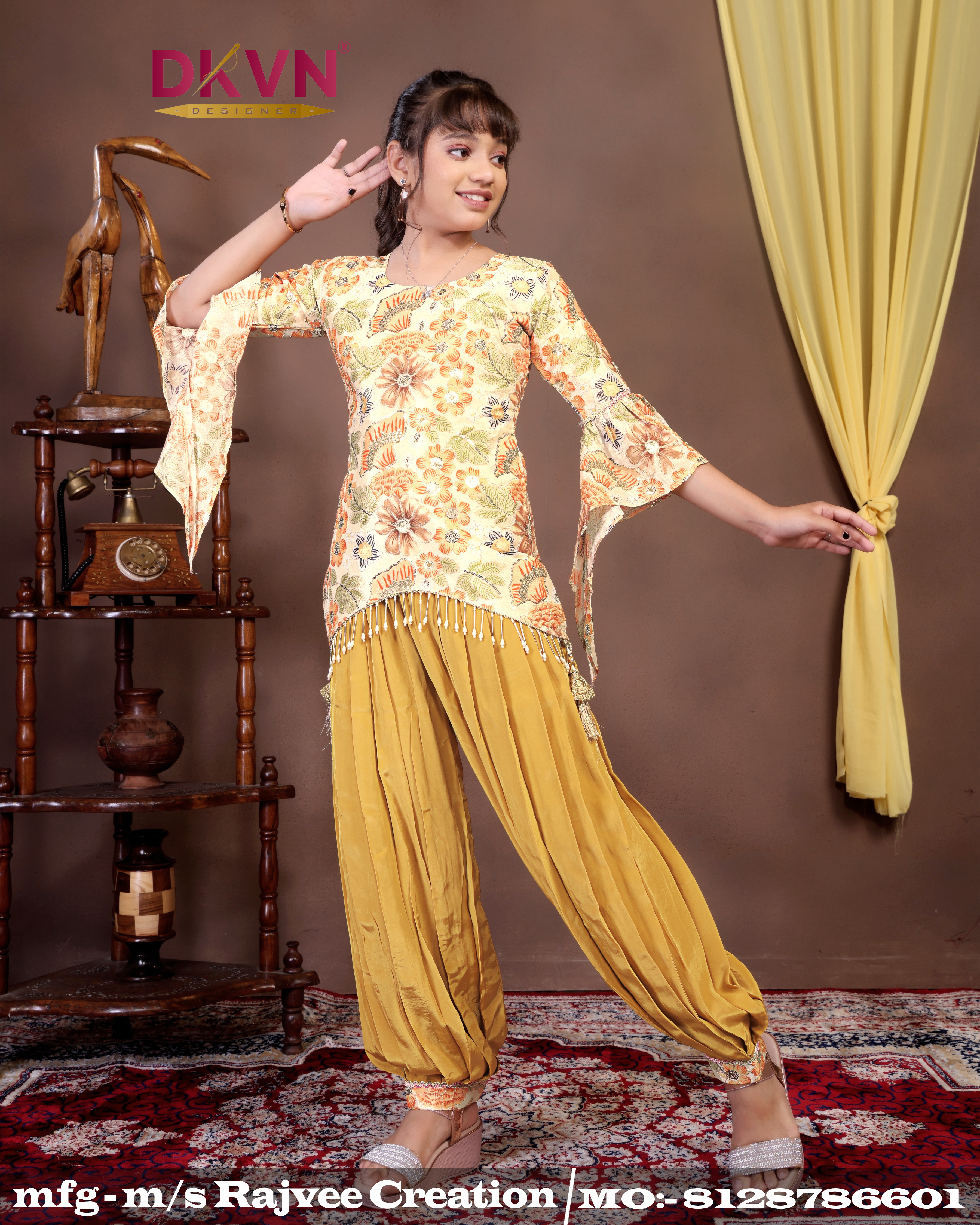 Sunshine Bloom Patiala Set - Image 2