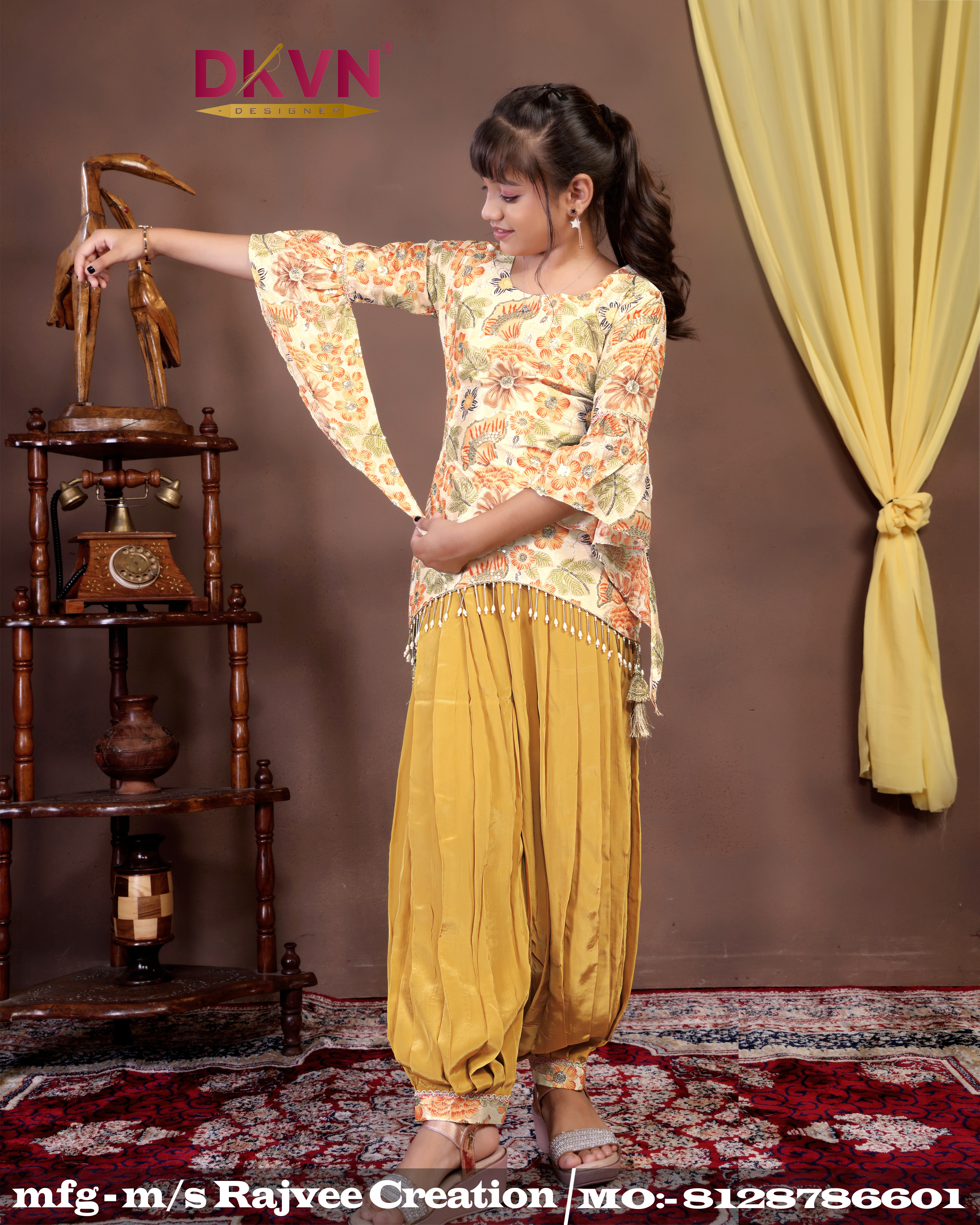 Sunshine Bloom Patiala Set - Image 3