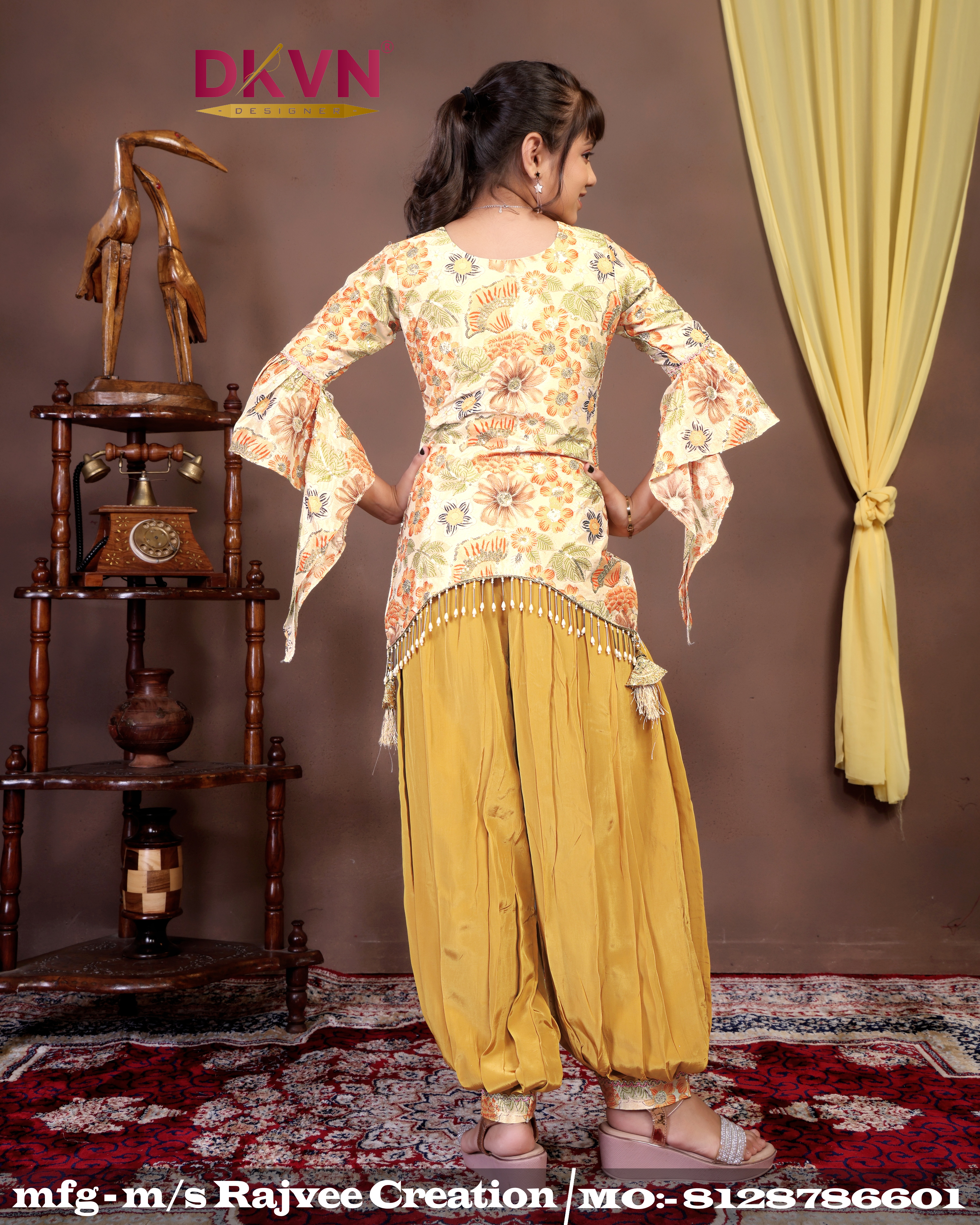 Sunshine Bloom Patiala Set - Image 5
