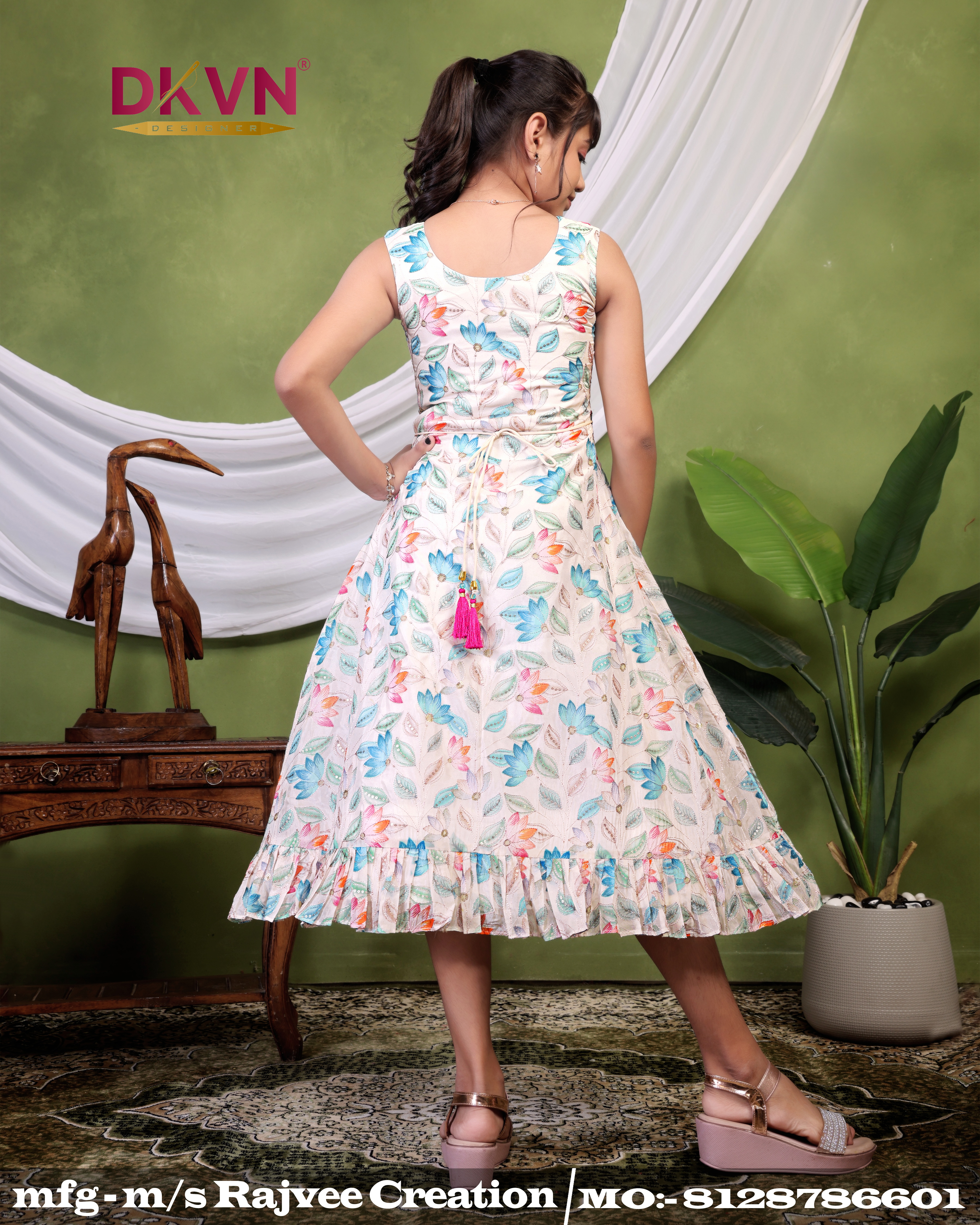 Petal Whirl Frock - Image 5